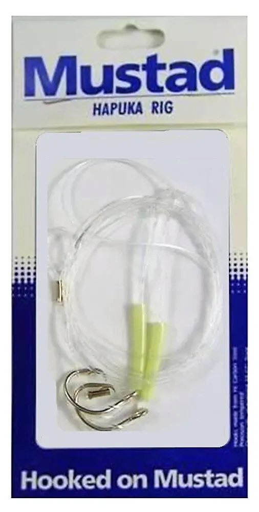 Mustad Hapuka Rig - Two Hook Hapuka Fishing Rig with Circle Hooks