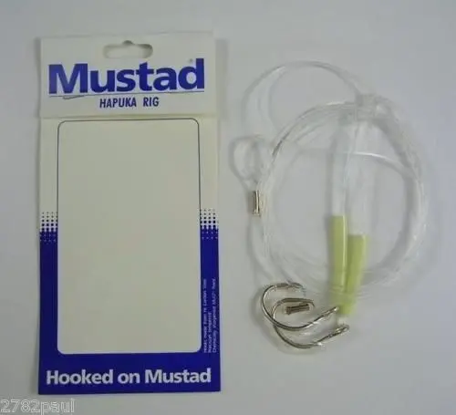 Mustad Hapuka Rig - Two Hook Hapuka Fishing Rig with Circle Hooks