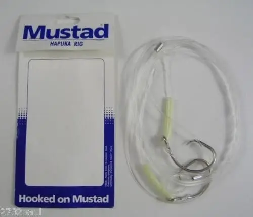 Mustad Hapuka Rig - Two Hook Hapuka Fishing Rig with Circle Hooks