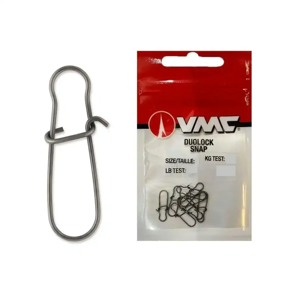 1 Packet of VMC Duolock Snaps - Stainless Steel with Black Nickel Finish