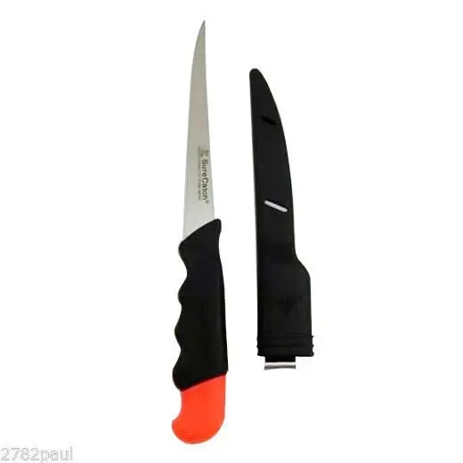 Surecatch Blade Master 6 Inch Floating Fishing Knife - Stainless Steel