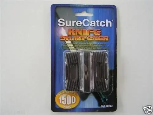 Surecatch Fishing Knife Sharpener with Ceramic Sticks