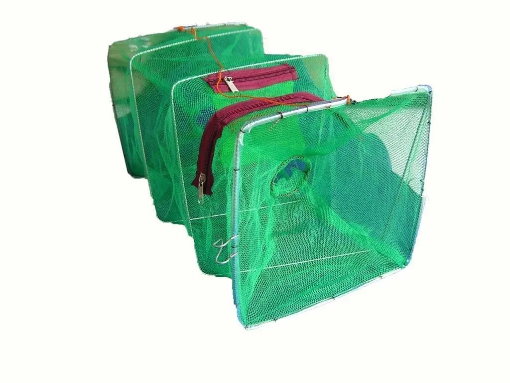 Seahorse Collapsible Shrimp/Bait Trap With 2 Inch Entry Rings