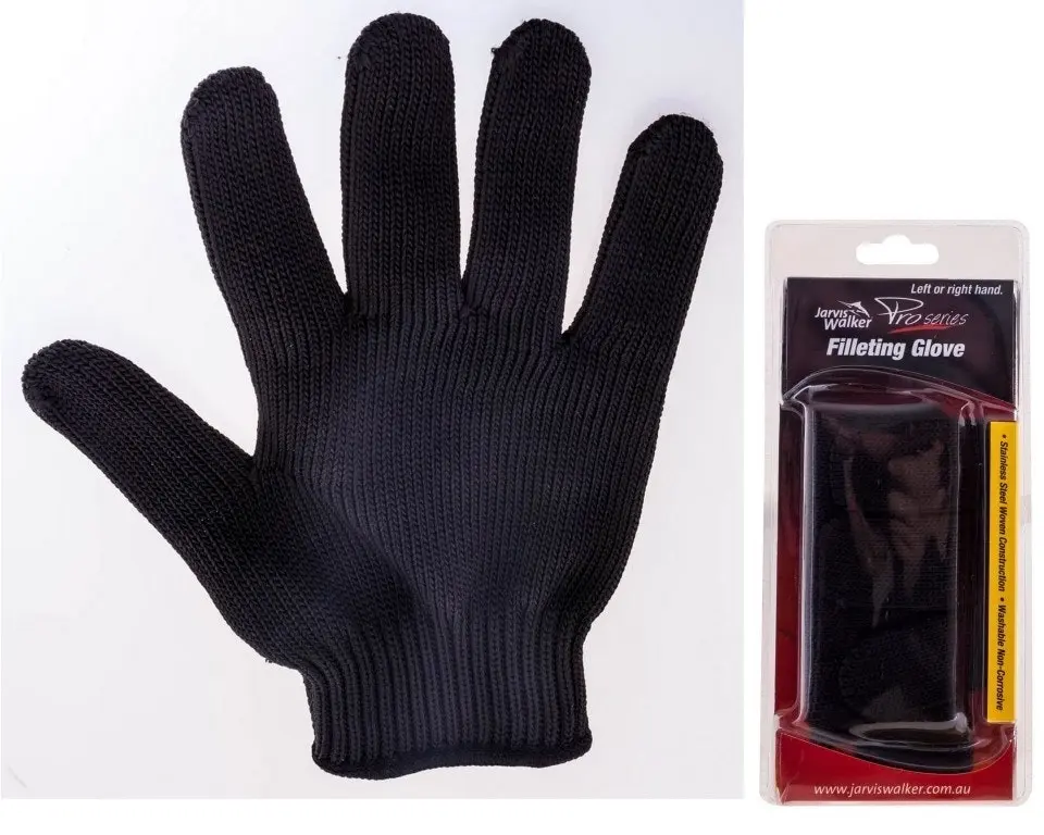 Jarvis Walker Pro Series Stainless Steel Fish Filleting Glove-Left or Right Hand