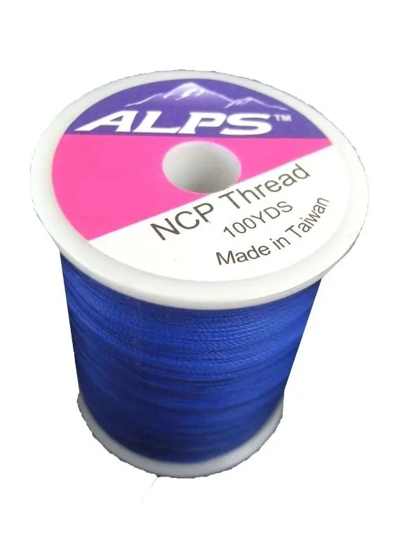 Alps 100yds of Navy Blue Rod Wrapping Thread - Size A (0.15mm) Rod Binding Cotton