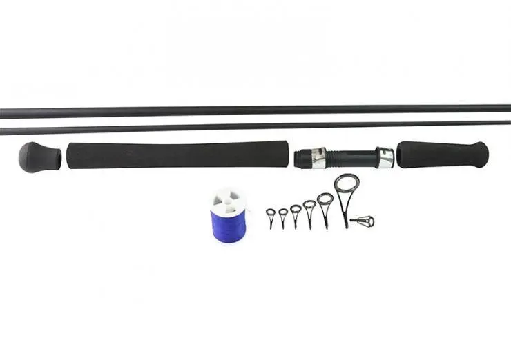 Alps Complete Fishing Rod Building Kit - 7' 2 Pce Spin Rod Building Bundle