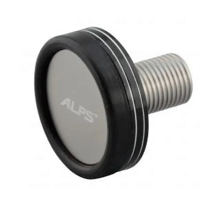 1 x Alps Deluxe Fishing Rod Butt End Cap with Threaded Insert -Choose the Colour