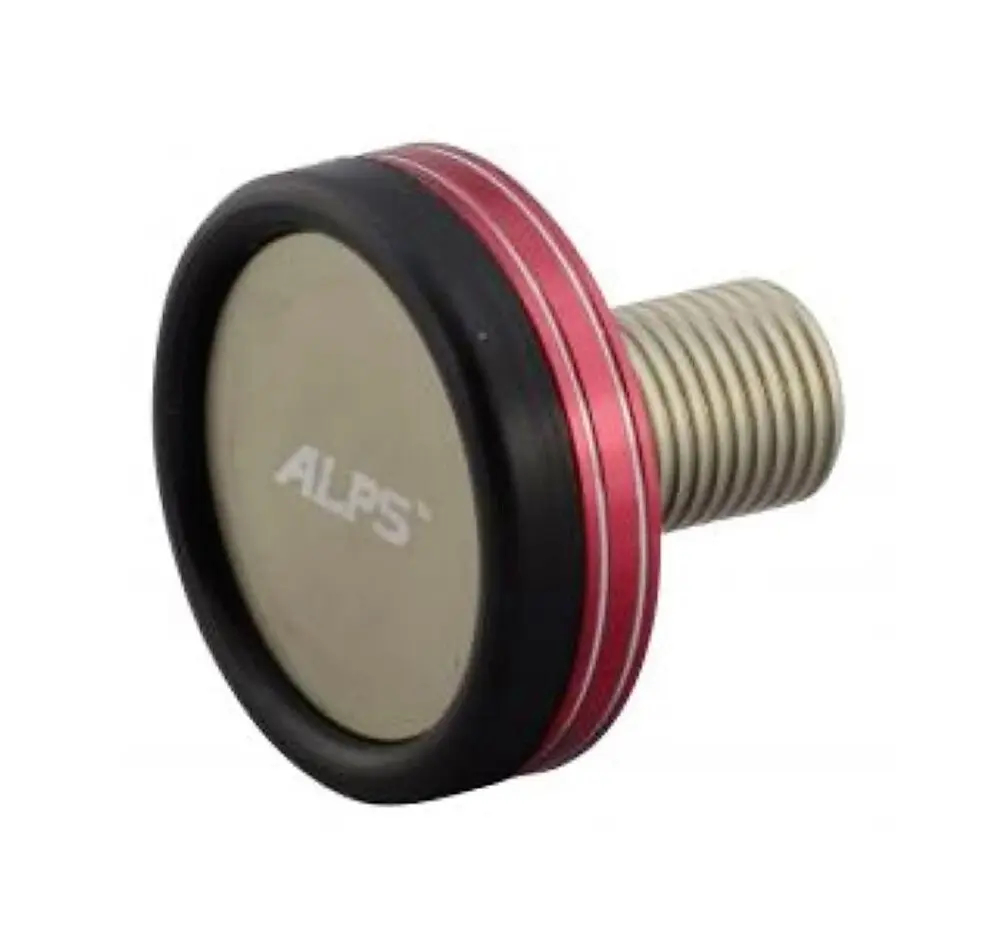 1 x Alps Deluxe Fishing Rod Butt End Cap with Threaded Insert -Choose the Colour