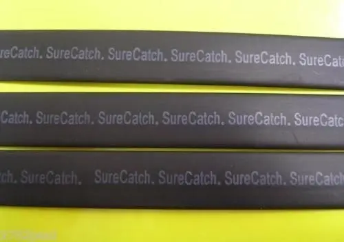 3 Packets of Black Surecatch Fishing Heat Shrink Tube - Wire Cable Sleeve Tubing