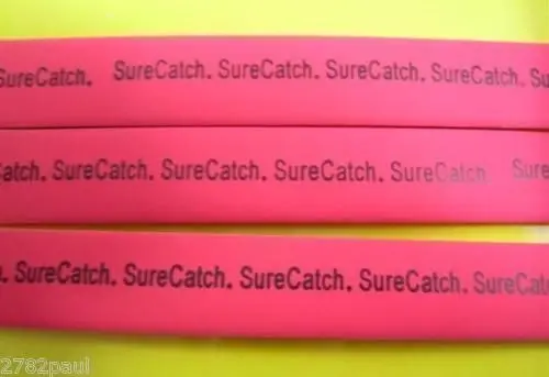 3 Packets of Surecatch Fishing Heat Shrink Tube - Red