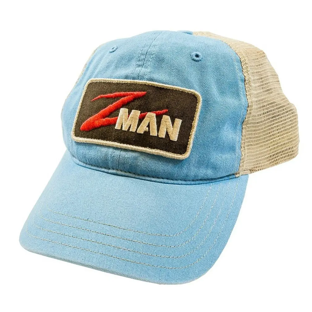 Zman Lures Patch TruckerZ Fishing Cap with Adjustable Strap - Fishing Hat