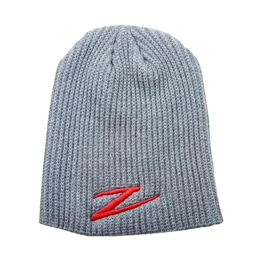 Zman Embroidered Fishing Beanie - Quick Drying Acrylic Beanie