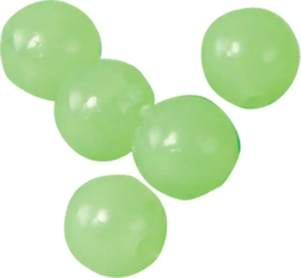 Surecatch Round Lumo Beads - Green Luminous Fishing Glow Beads