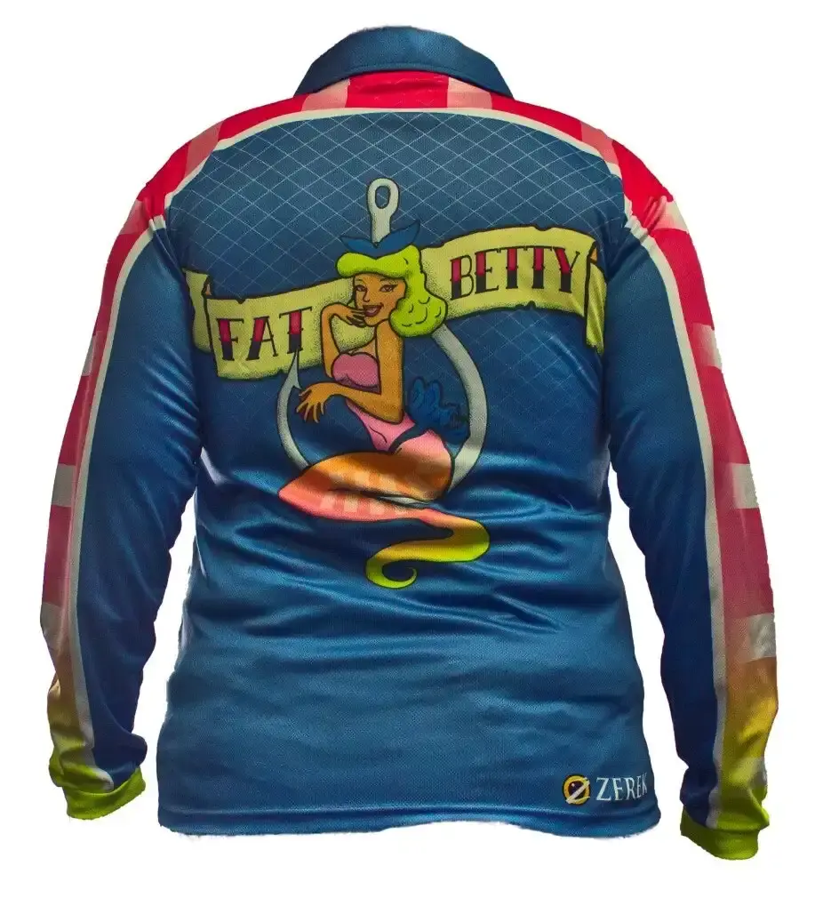 Zerek Fat Betty Tournament Long Sleeve Fishing Shirt - Fishing Jersey