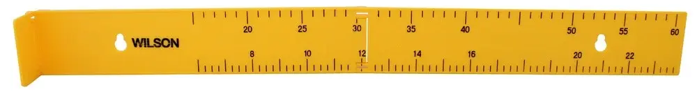 Wilson 60cm Folding Fish Ruler - Hinged Fish and Crab Measure