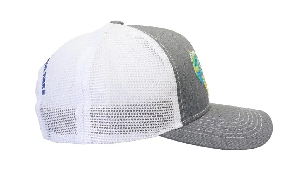 Platypus Fishing Lines Heather Grey/White Premium Trucker Cap