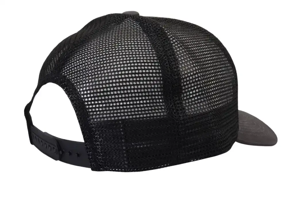 Zman Charcoal/Black Trucker Cap with Adjustable Snap Closure