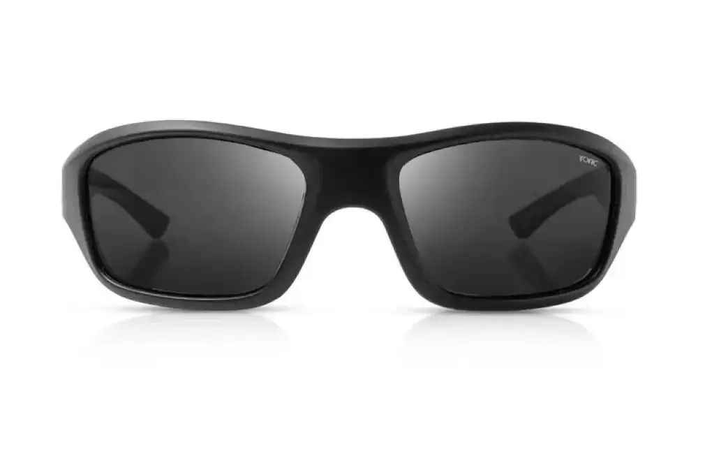 Tonic Evo Polarised Sunglasses with Glass Grey Photochromic Lens & Black Frame