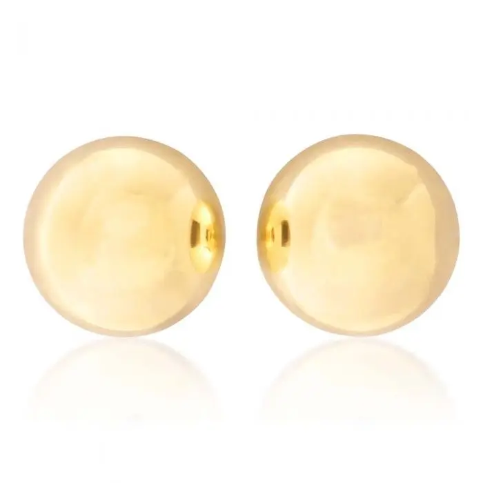 9ct Yellow Gold Ball 5mm Stud Earrings