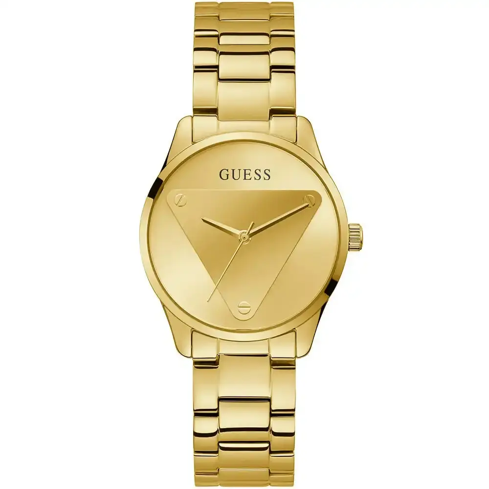 Guess GW0485L1 Emblem Gold Tone Womens Watch