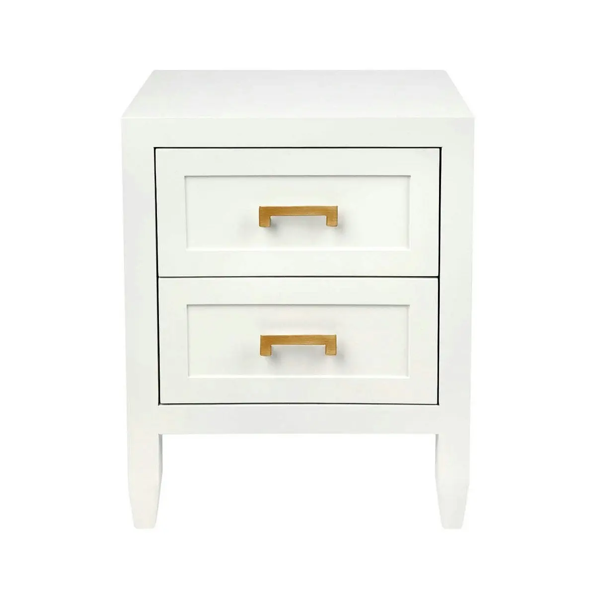 Soloman Bedside Table - Small White