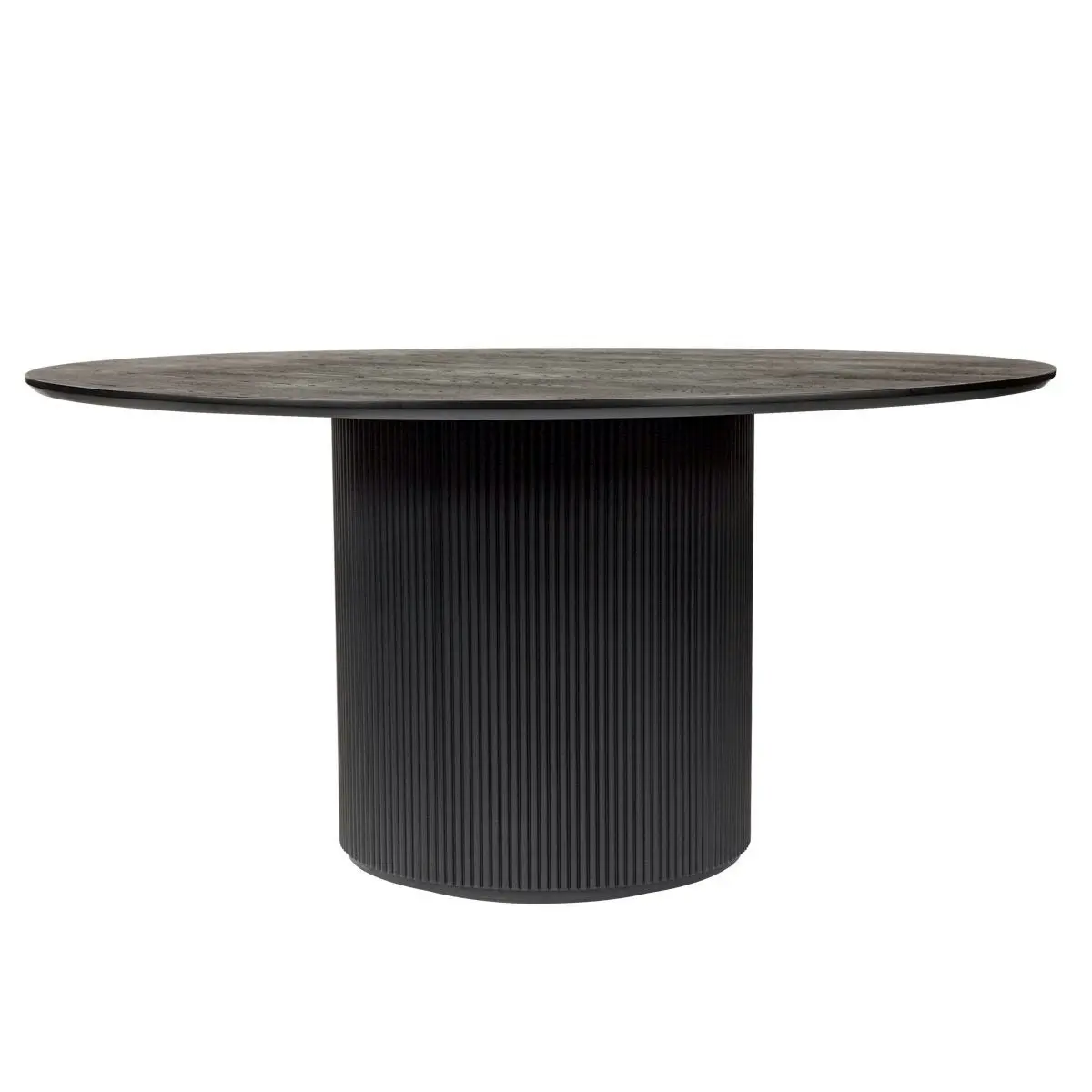 Arlo Round Dining Table - 1.5m Black