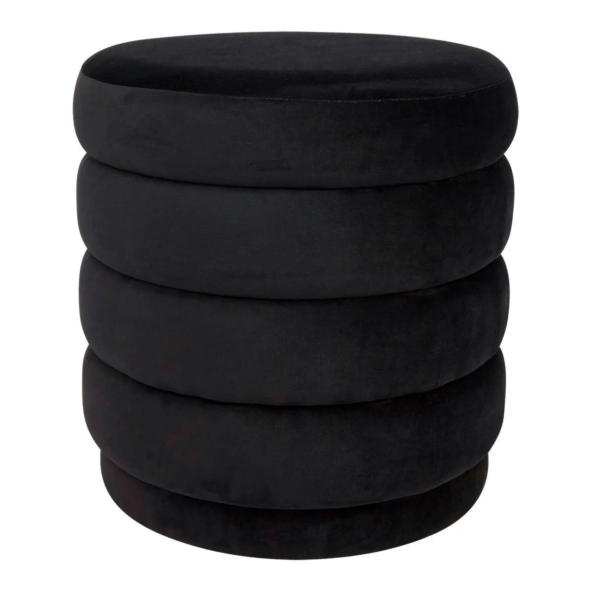 Demi Stool - Black Velvet