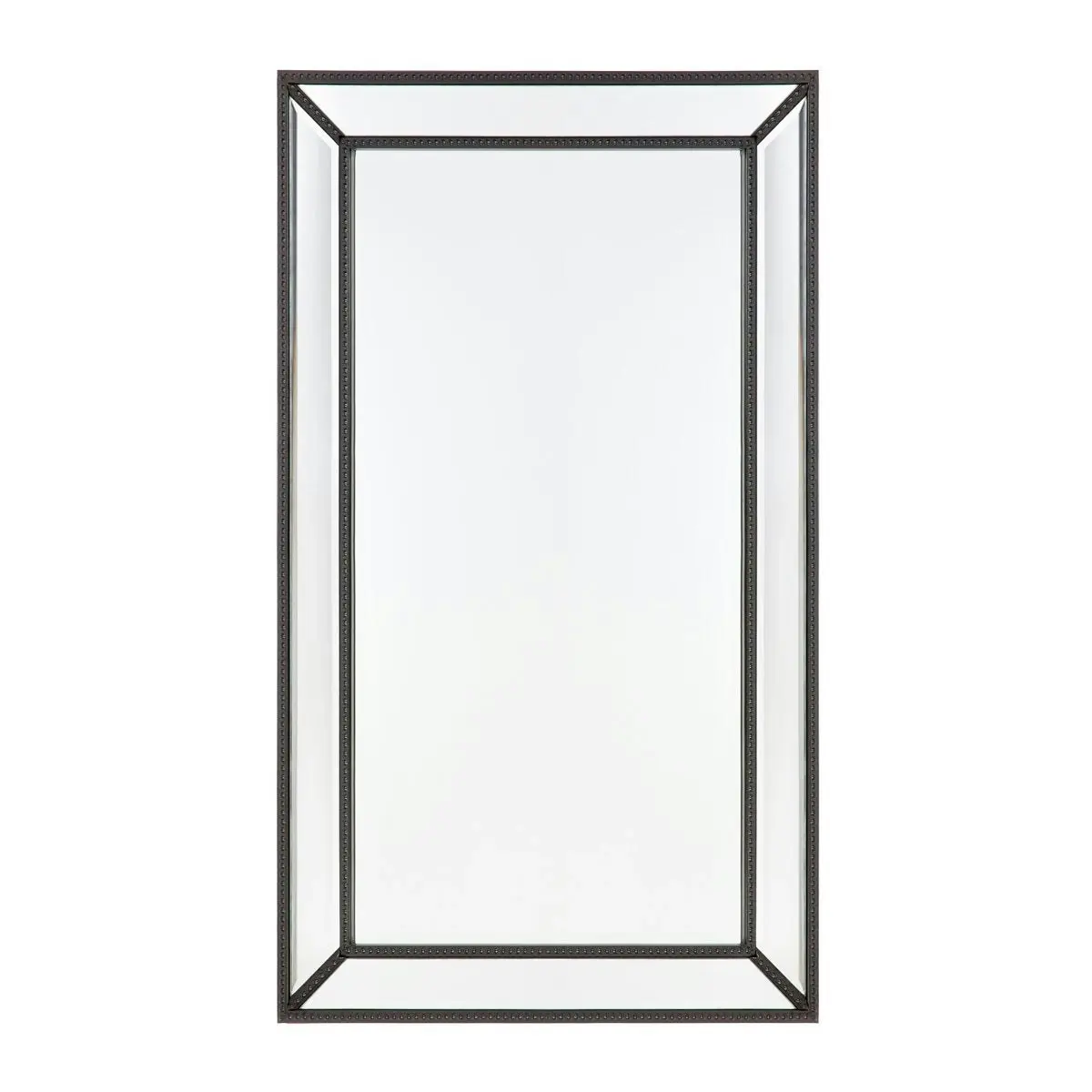 Zeta Wall Mirror - Medium Black