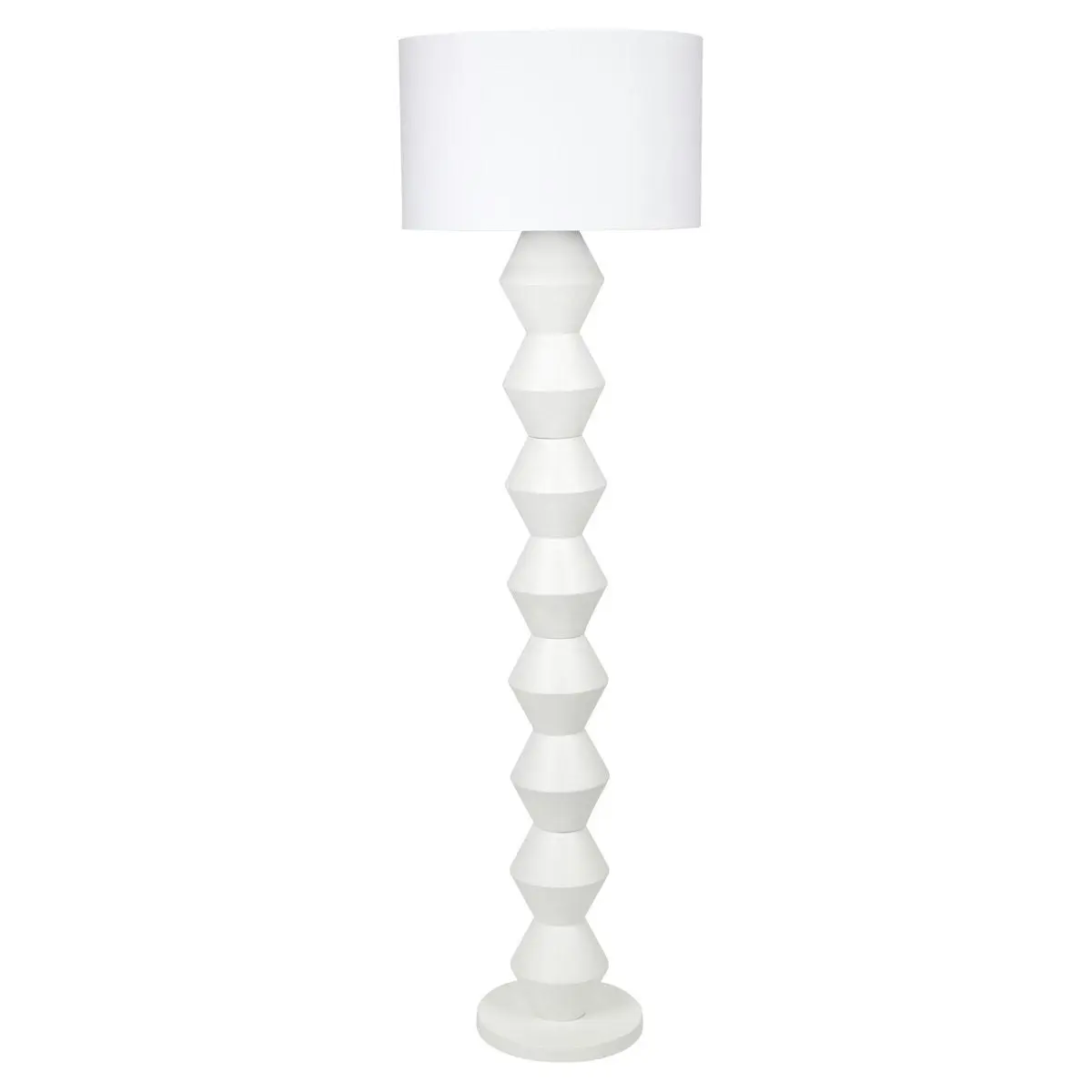 Abstract Floor Lamp - White