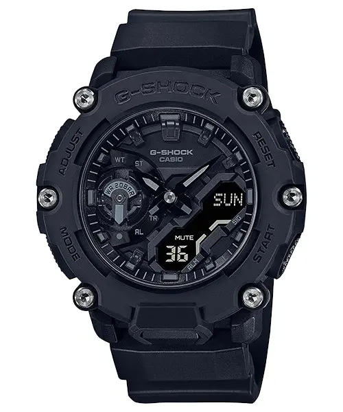 G-Shock Digital & Analogue Watch Carbon Core Guard Series GA2200BB-1A