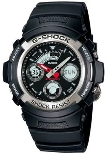 G-Shock Digital & Analogue Watch Biker Series AW590-1