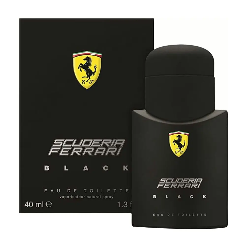 Scuderia Ferrari Black 40ml Eau De Toilette Man/Men's Fragrance Spray Scent EDT