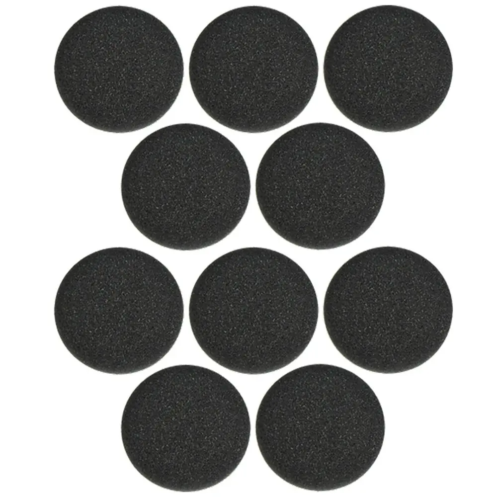 10pc Jabra Headset Replacement/Spare Foam Ear Cushion Pads For Evolve 20/65 BLK