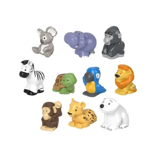 Fisher-Price Little People 10-Piece Animal Figure Set