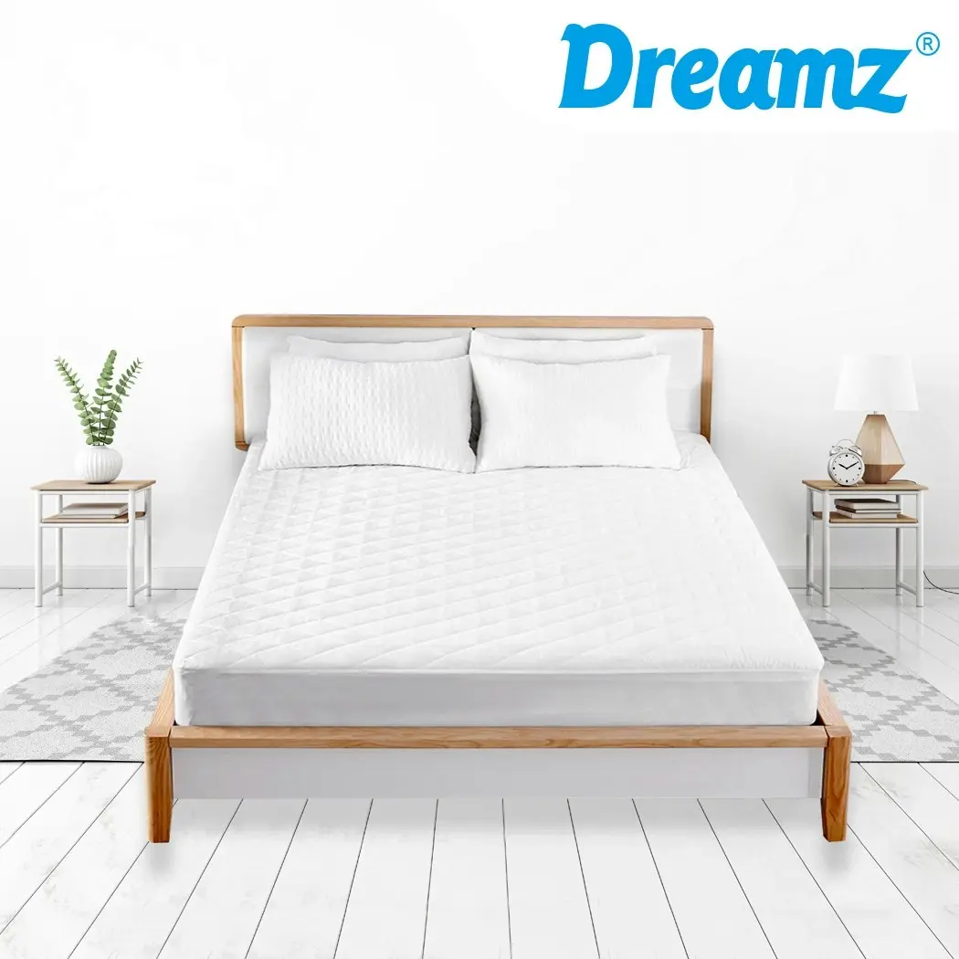 Dreamz Fully Fitted Waterproof Microfiber Mattress Protector in Single Size