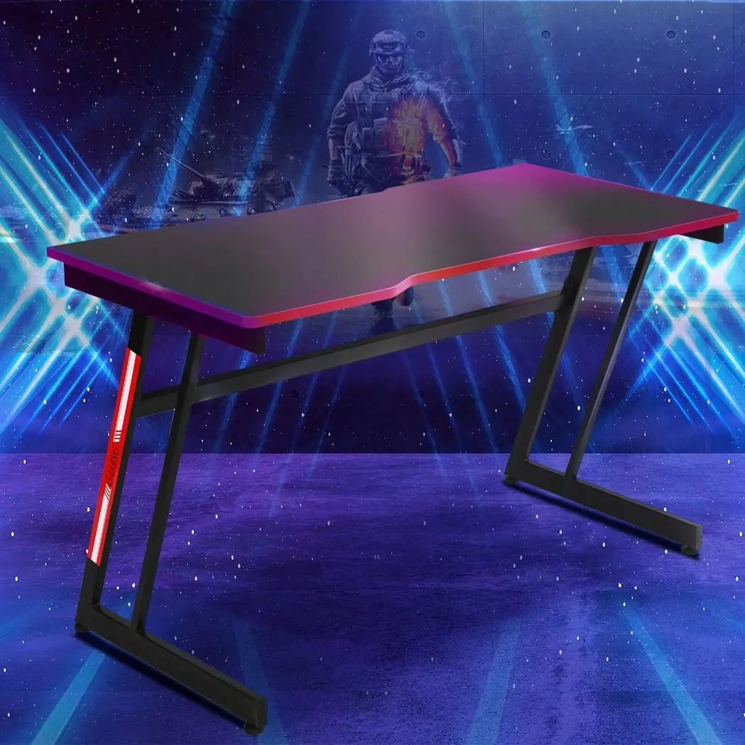 Levede Gaming Desk Table Desktop PC Computer Desks Racing Laptop Home 120X60CM