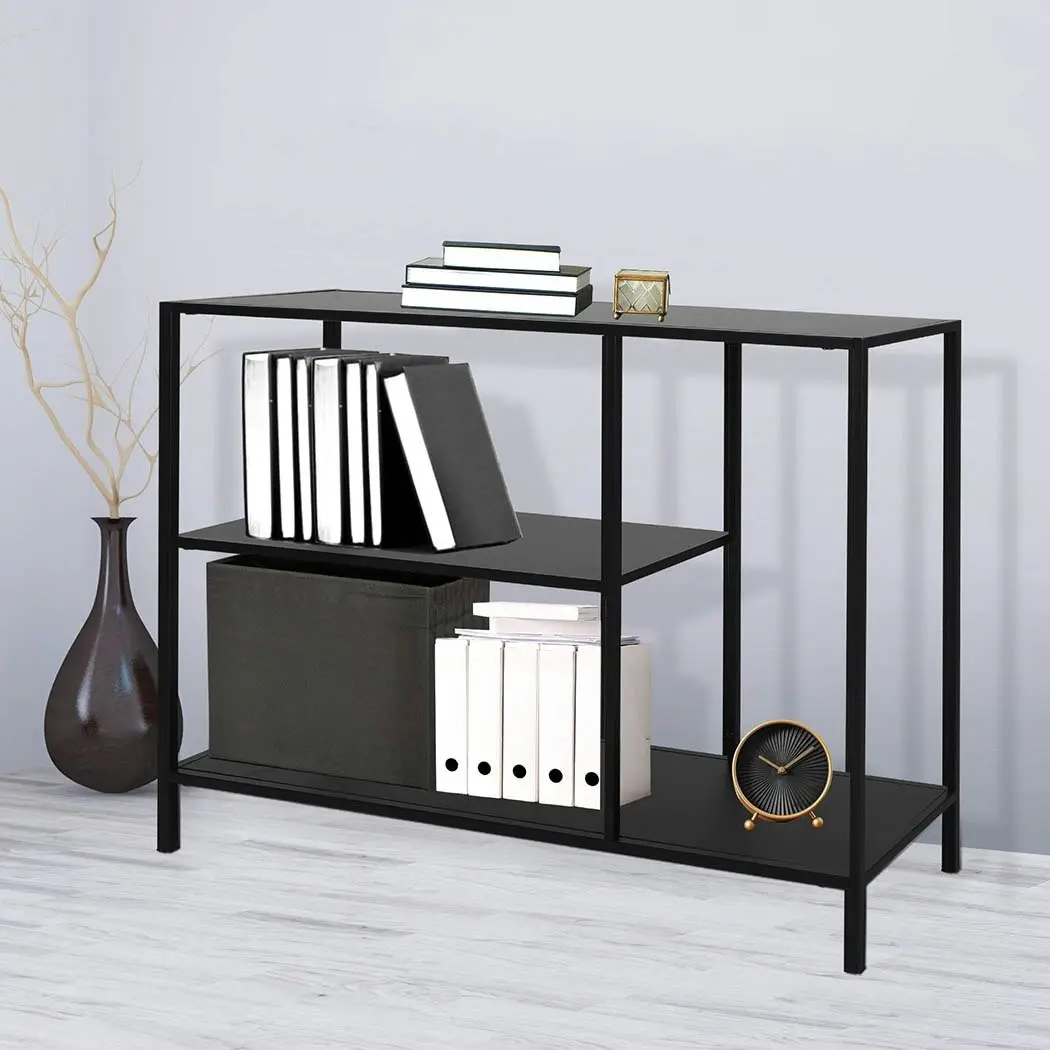 Levede 3-Tier Console Table Office Furniture Desk Hallway Side Entry Hall Shelf