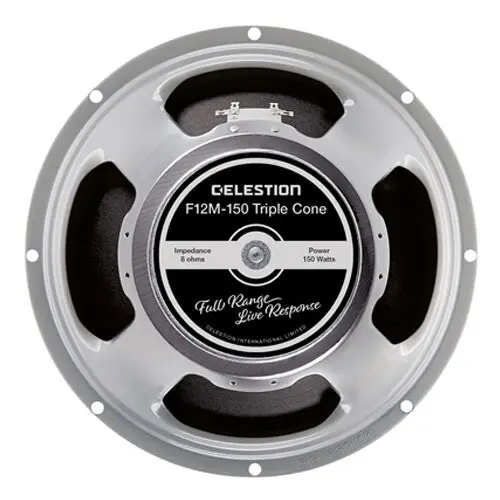 Celestion T6467 12" Triple Cone Speaker 150W 8ohm For Amplifier/Guitar Silver