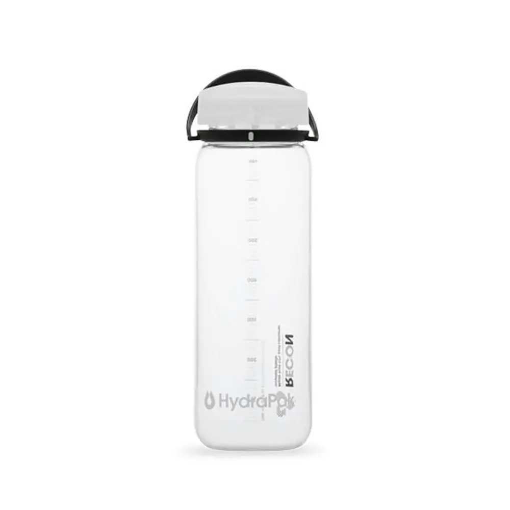 Hydrapak Recon 750ml Water Bottle Drinking/Hydration Travel Camping/Hiking White