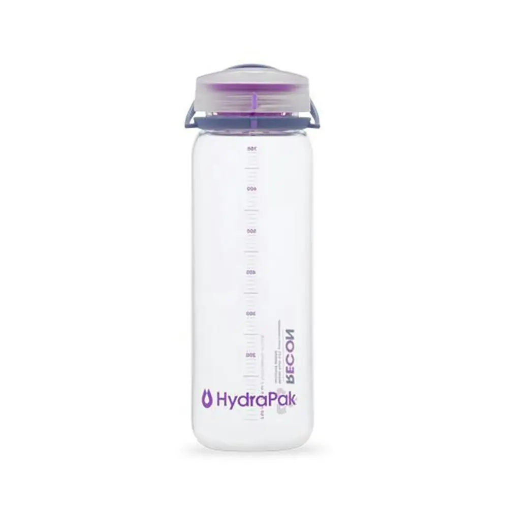 Hydrapak Recon 750ml Water Bottle Drinking/Hydration Travel Hike/Camping Violet