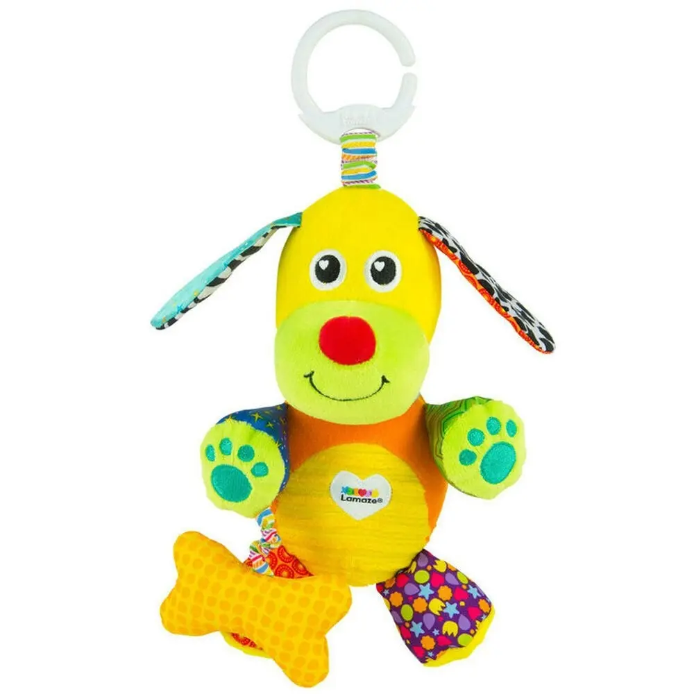 Lamaze Clip & Go Barkin Boden Baby 0-24m Educational Infant Toy for Stroller/Bag