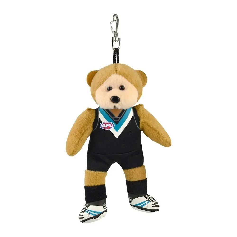 AFL Keyclip Pt Adelaide Kids/Children 14cm Footy Team Soft Collectible Toy 3y+