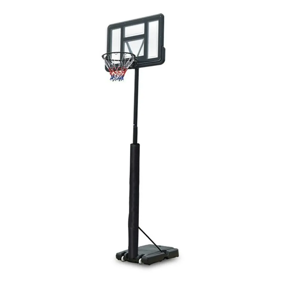 3.05M DUNK MASTER M021A2 Basketball Hoop System Height Adjustable Rim Kid Black