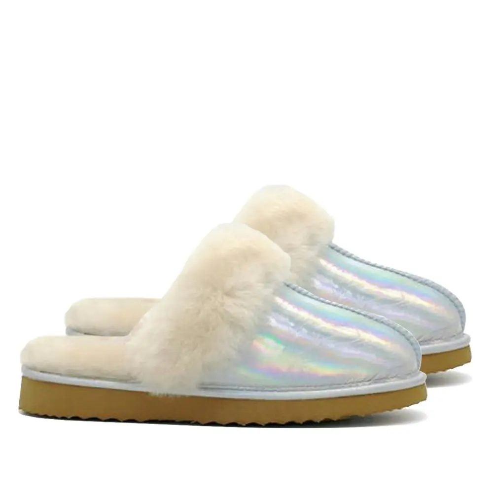 Waratah UGG® Ladies Opal Leather Sheepskin Scuff - Star Dust