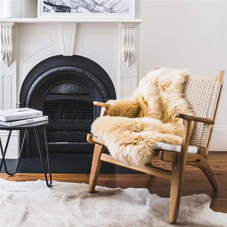 Merino Sheepskin Rug - Honey