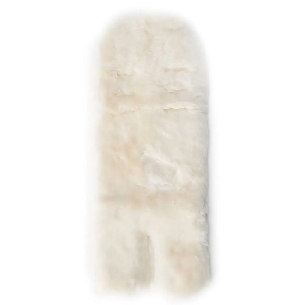 Cozy TravelerTM Shorn Lambskin  Stroller Rug - Ivory