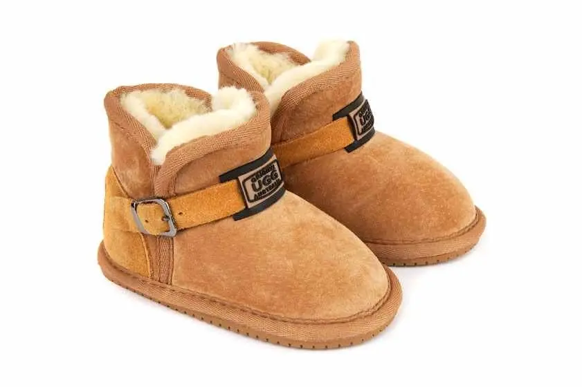 Original Ugg Australia Kids Chestnut Hard Bootsies-121