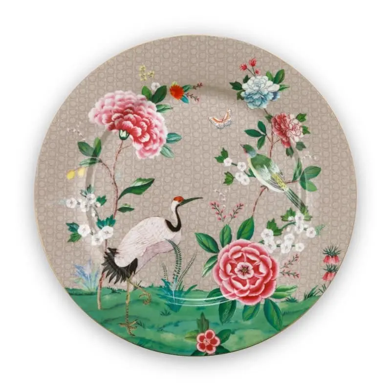 PIP Studio Blushing Birds Khaki 32cm Underplate