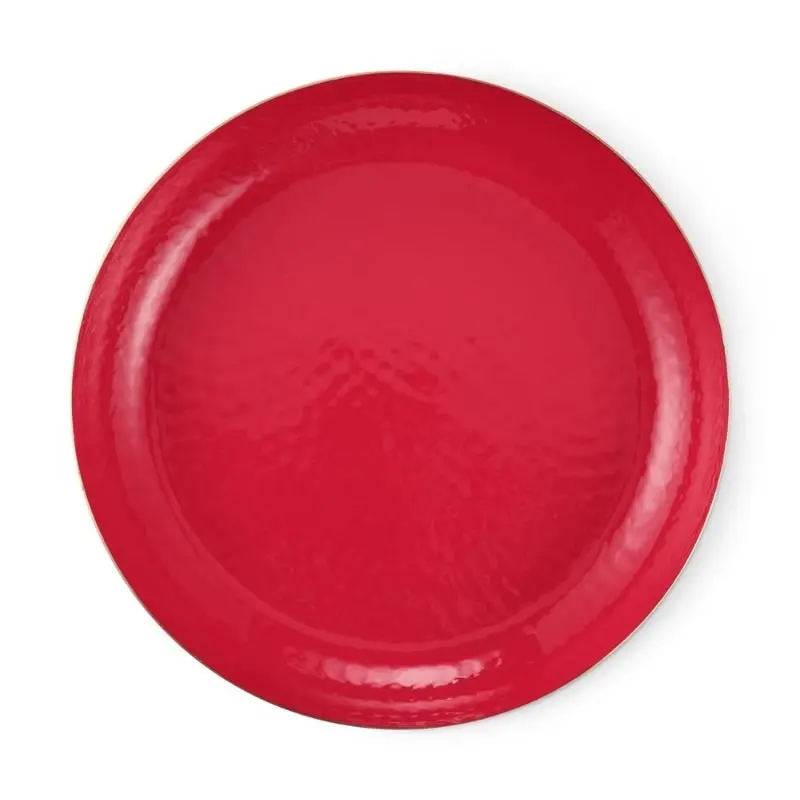 PIP Studio Enamelled Red 40cm Serving Tray