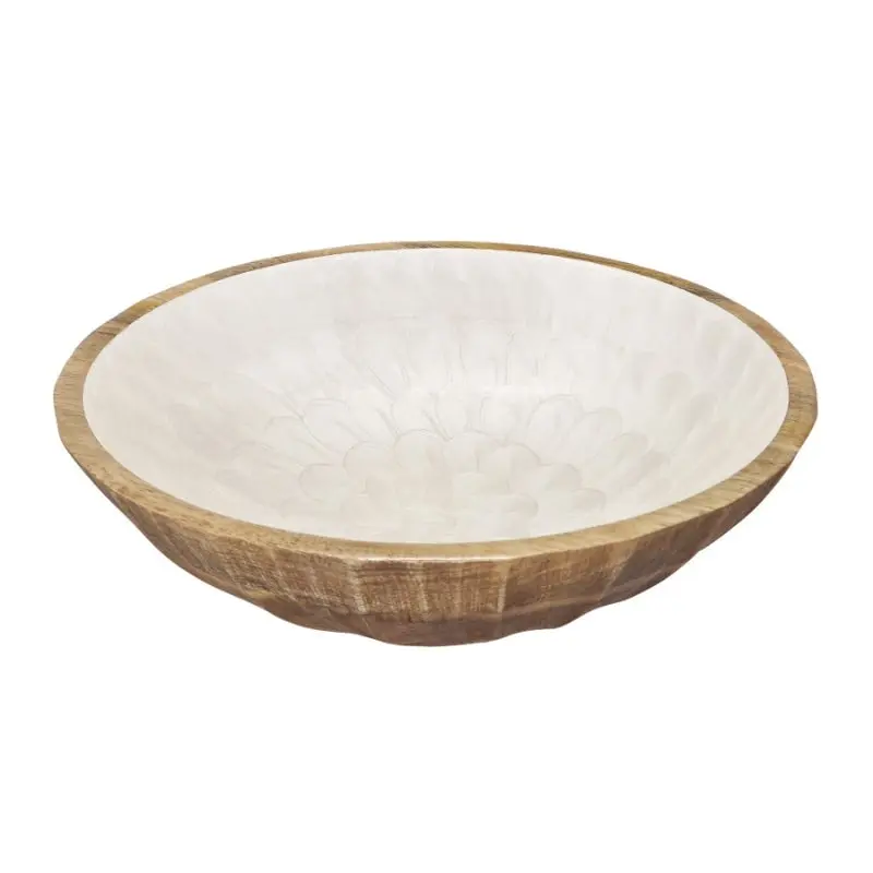 J.Elliot Como Pearl Natural Salad Bowl